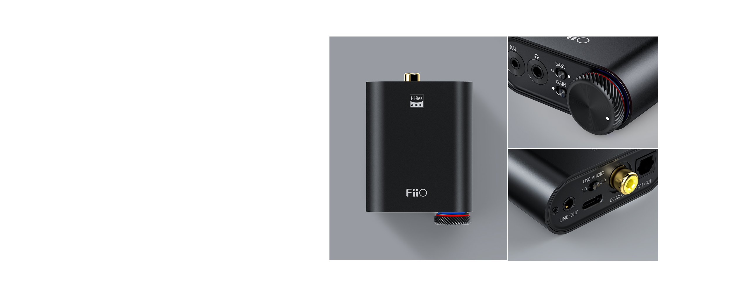 FiiO K3 USB DAC ヘッドホンアンプ