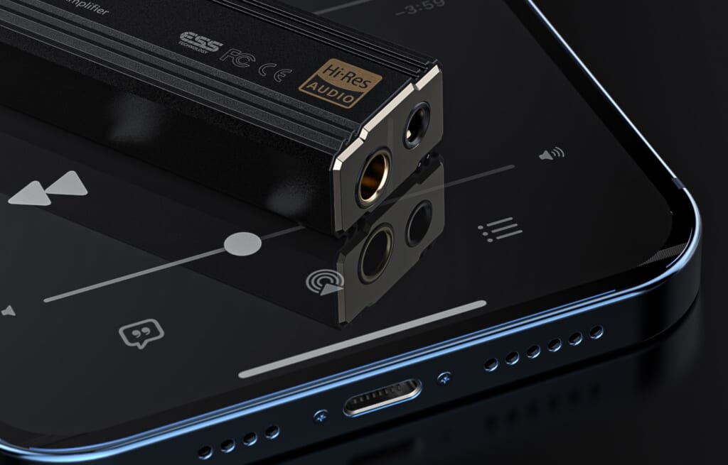 ポータブルアンプ Fiio KA3 DAC ハイレゾ