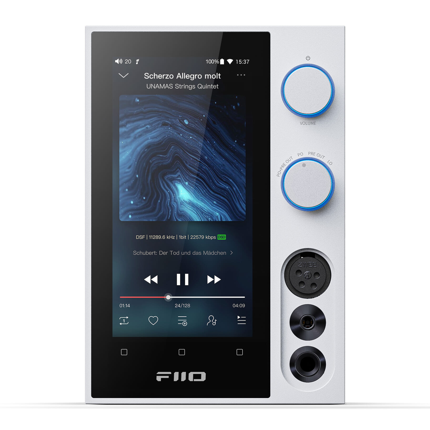 【美品】 FiiO R7 Black FIO-R7-B ハイレゾ